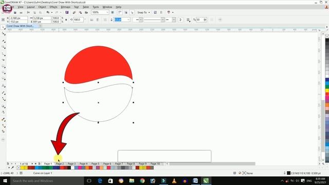 Corel Draw पर Pepsi का Logo Design कैसे करे? || How To Make Pepsi Logo in Corel Draw? смотреть онлайн