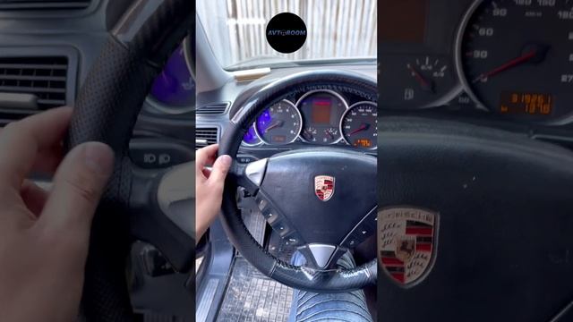 ? Перетяжка руля автомобиля  Porsche Cayenne