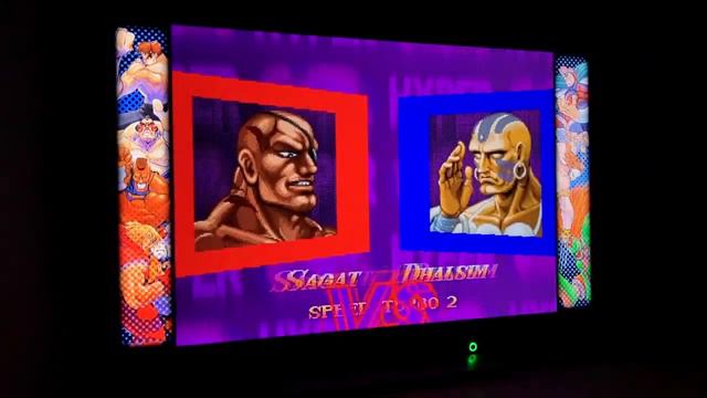 CAPCOM FIGHTING COLLECTION (HYPER STREET FIGHTER 2) ARCADE MODE: CHAMPION EDITION SAGAT