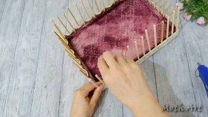 Красивая Корзинка из Бельевой Веревки - Beautiful Basket with Clothesline Rope