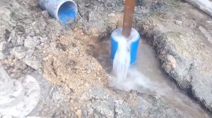 Бурение скважины в две трубы. Часть вторая- посадка фильтровой колонны.