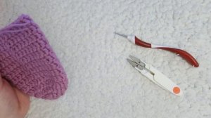 Тапочки крючком. Как связать крючком самые простые тапочки ( следки). Мастер класс