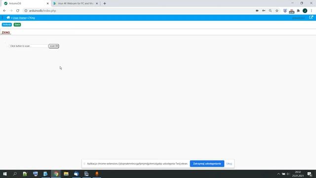 ZXing bar code reader with nuBuilder Forte смотреть онлайн