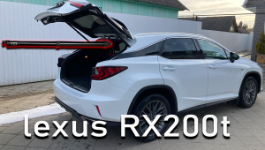 Замена электроприводов крышки багажника Lexus RX200t