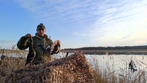 Охота на уток с манком и чучелами в Приморье. Хасанский район.