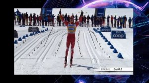 Александр Большунов выиграл масс-старт и взял реванш у Клэбо. Золото у Большунова, Клэбо - второй