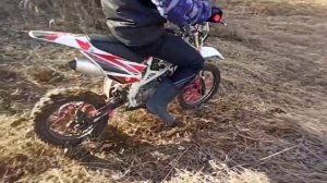 Питбайк Kayo Basic yx 140 (2020) и горки