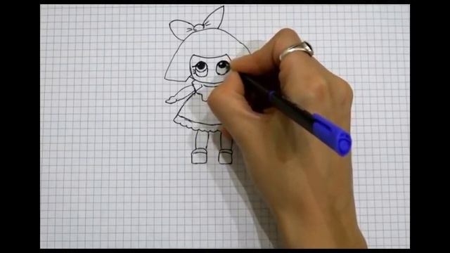LoL NEW!!! Как нарисовать куколку Лол Новинка Рисуем вместе с вами смотреть онлайн