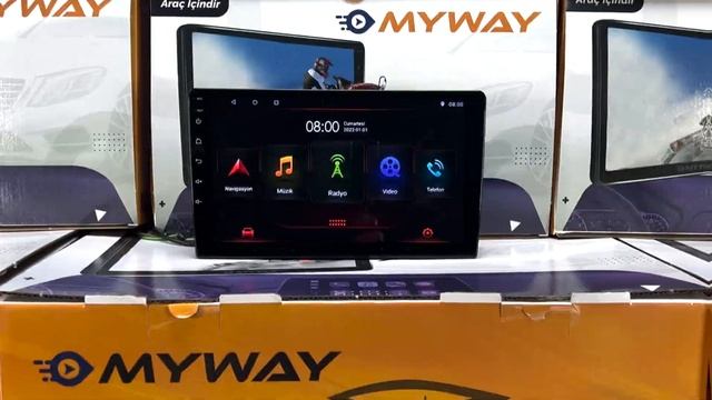 Myway multimedya montaj ayarları canbus ve 10 farklı menü seçeneği