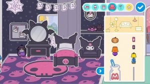 ОБУСТРОЙСТВО с мебелью HELLO KITTY? Для всех персонажей в toca life world ~ Dora Carter