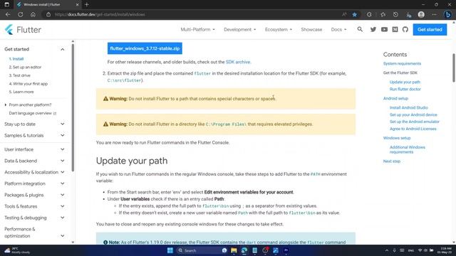 Flutter App Development Tutorial for Beginners in Bangla (Part-1) | Flutter Guide