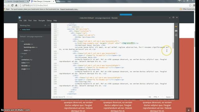 Web Design Part 9 Services Section Image Links, Center Div Tags, Bootstrap Grid Part 1 of 2 смотреть онлайн