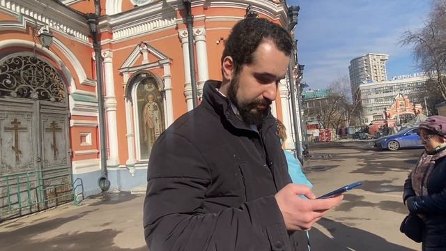 Московское долголетие. Отец Матфей показал нам Храм  Пимена Великого.