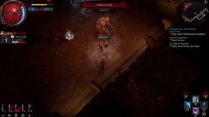 PS5 testing Path of Exile PS4 Vers. gameplay