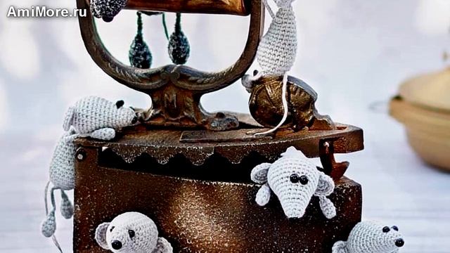 Амигуруми: схема Крысёныш Жоржик. Игрушки вязаные крючком - Free crochet patterns.