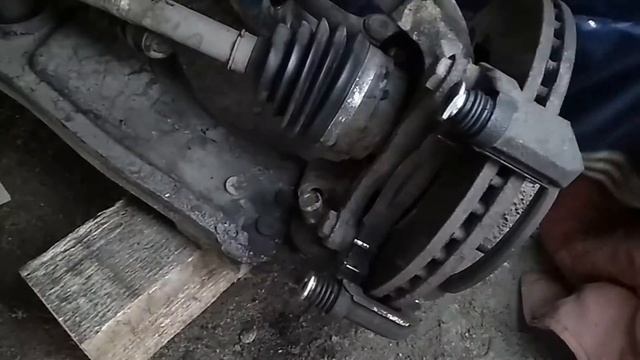 Как снять шаровую на клёпках daewoo gentra смотреть онлайн