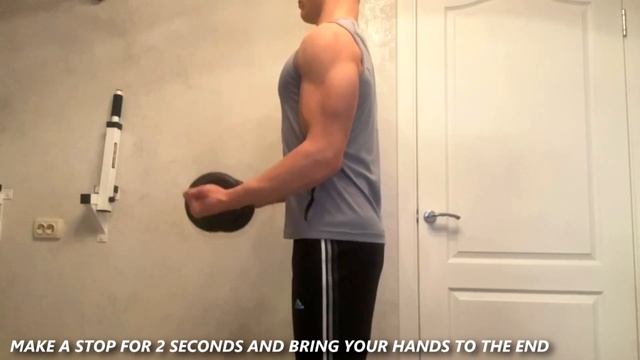 Arms Exercises With 1 Dumbbell // Workout At Home смотреть онлайн