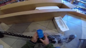 Распаковка  электромотор Haswing Cayman B 55Lbs. 10.10.2019г.