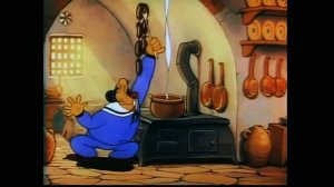 Classic Popeye the Sailor Meets Ali Baba's Forty Thieves (1937) Popeye Vintage Color Cartoons