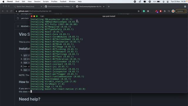 React Native, augmented reality app setup #1 смотреть онлайн