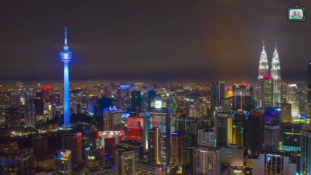 Kuala Lumpur drone 4k night | Capital of Malaysia | Kuala Lumpur city tour | #KualaLumpur #Malaysia смотреть онлайн