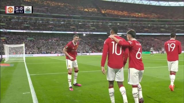 Манчестер Юнайтед 20 Ньюкасл Рашфорд