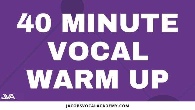 40 Minute Vocal Warm Up смотреть онлайн