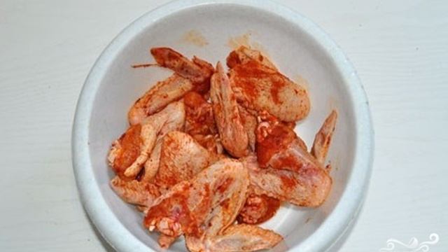 Хрустящие куриные крылышки