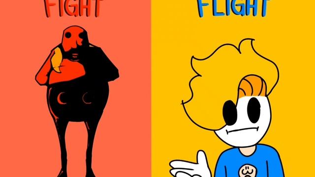 have you heard of the term fight or flight? [Fight or flight but Haminations sings it.] смотреть онлайн