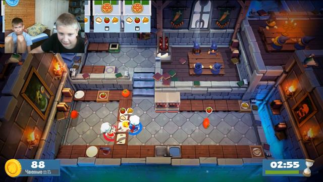 играем в Overcooked 2 1 часть