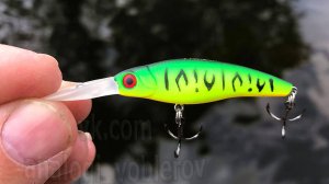 Копия - Megabass Shading-X 50мм и 60мм - Мелкочастотный воблер шэд с Алиэкспресс #lure