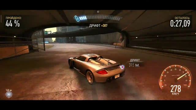 Прохождение события на Porsche Carrera GT в NFS NL (7.5) смотреть онлайн