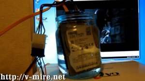 Что будет, если жёсткий диск бросить в воду?