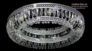 Хрустальная люстра «Венеция Кольцо №6 пластинка» - Гусь-Хрустальный завод