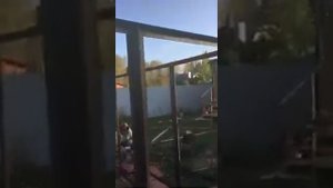 Теплица 4х5 метра из уголка и стекла своими руками.