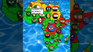 Countryballs Альтернативное Будущее Мира #10 Раздробленность Африки.