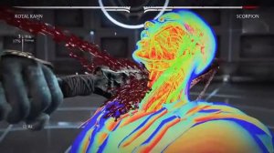 Mortal Kombat XL: All X-Ray Attacks on Infrared Scorpion