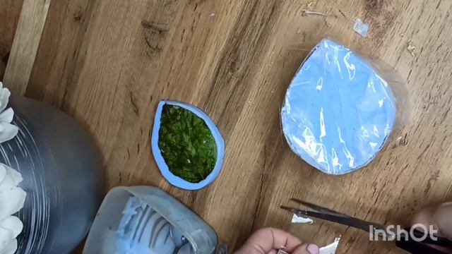 мастер класс, как залить силиконовый молд для лепестков