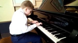 "Рондо-токката" Д.Кабалевский,  Е.Цитович, 11 лет.
