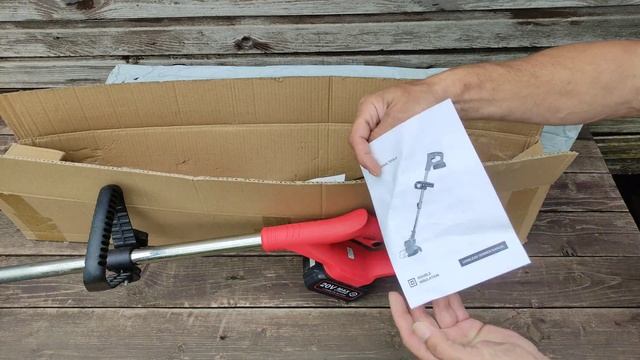 Садовый аккумуляторный триммер Wosai WS-GCJ20 Cordless garden trimmer lawn mower #wosai #vvosai
