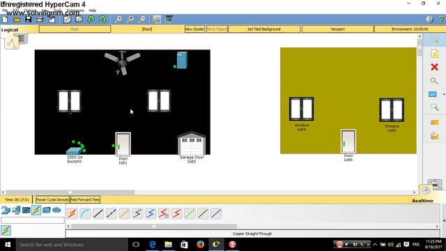 Simulation de la Domotique: simulation de l'Internet de tous les Objets IoE смотреть онлайн