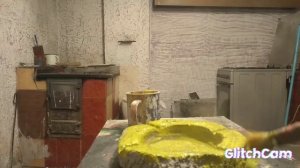 Пепельница из арт бетона