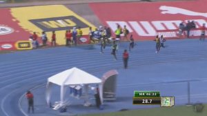 Jevaughn Powell Edwin Allen comes back to win Class 2 boys 400m final 48.11 Champs 2017