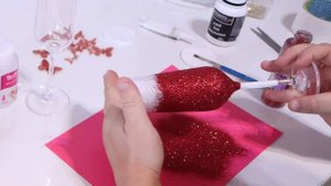 Свадебные бокалы // Мастер-класс// DIY