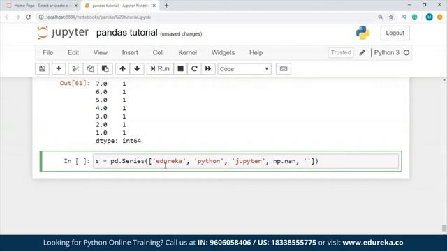 How to use Pandas in Python | Python Pandas Tutorial | Edureka Rewind - 2 смотреть онлайн