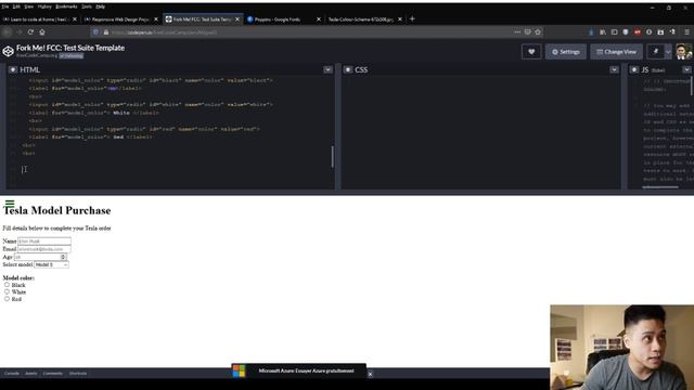 FreeCodeCamp - Build A Survey Form (solution)