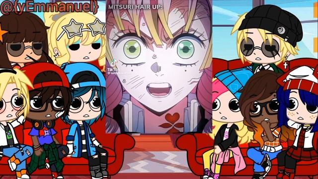 MLB react to Marinette as Mitsuri Kanroji! | Gacha Club смотреть онлайн