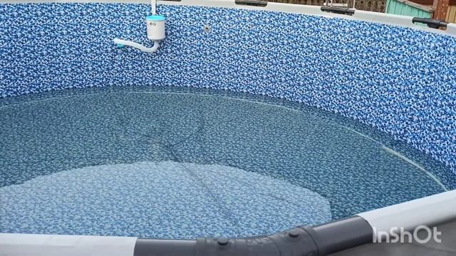 Краткий обзор каркасного бассейна (bestway 457/122см) с Алли-Экспресса. смотреть онлайн