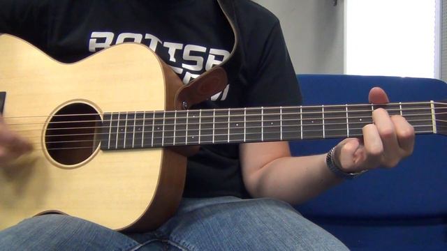 Halcyon OM Guitar - Strumming Demo смотреть онлайн