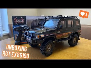 Unboxing RGT EX86190 LC76 RESCUER - СОВЕТУЮ посмотреть и НЕ покупать TRAXXAS TRX-4 | пока...